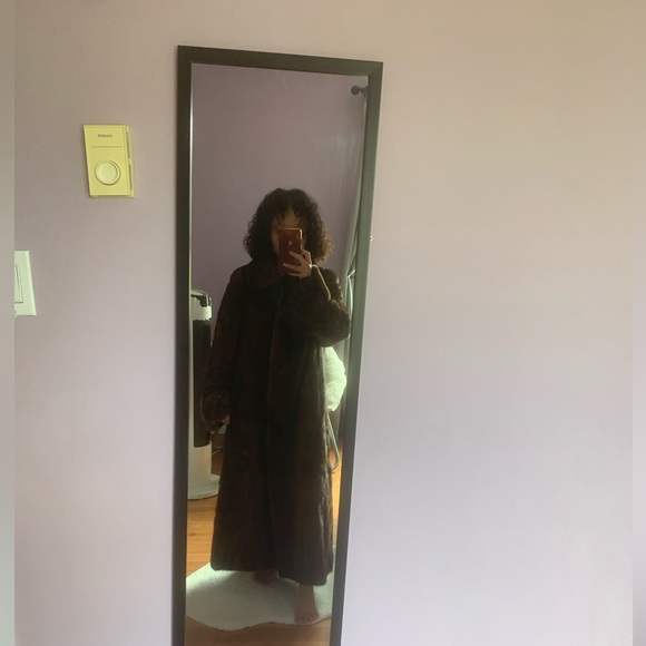 Real mink long fur coat $3000 - Picture 7 of 10